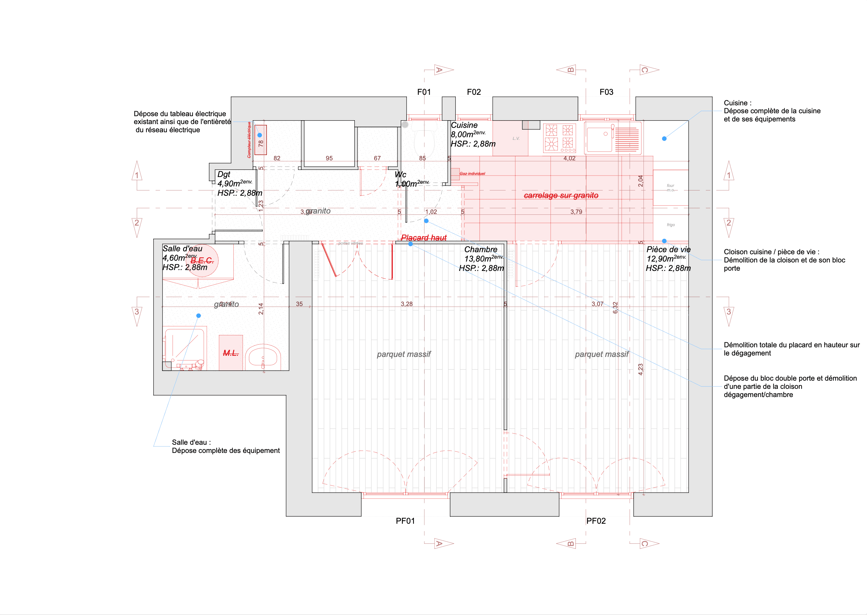 Plan de démolition
